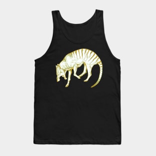 Golden Thylacine Tank Top